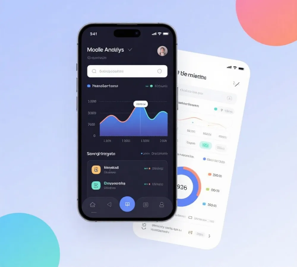 移动端数据查询体验示意